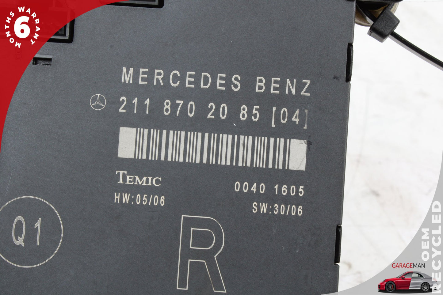 03-09 Mercedes E350 W211 Right Front Door Control Module 2118702085 OEM