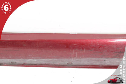 2012-2014 Mercedes W218 CLS550 CLS63 AMG Right Side Skirt Rocker Panel Red OEM