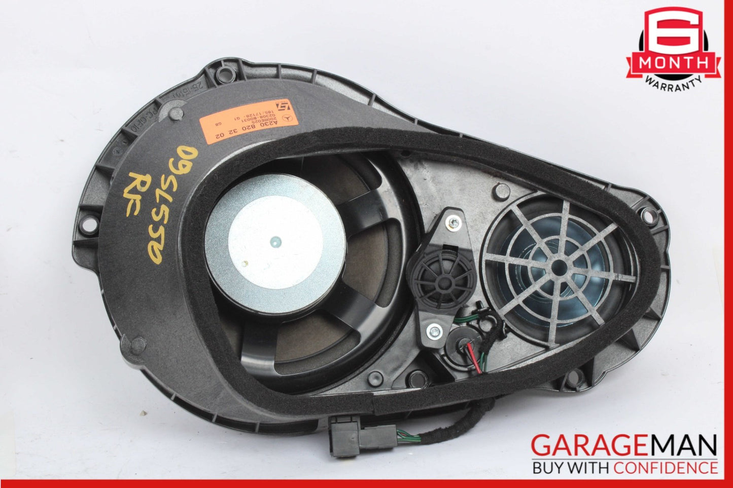 2009-2012 Mercedes-Benz SL550 R230 Audio Speaker Set of 2 Pc 2308203102 OEM