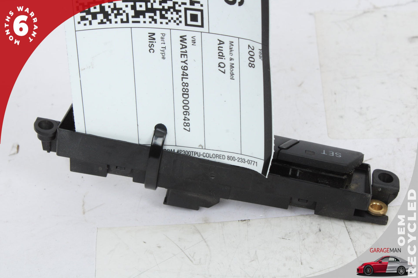 2007-2015 Audi Q7 Front Left Side Seat Memory Control Switch 4F1959769A OEM