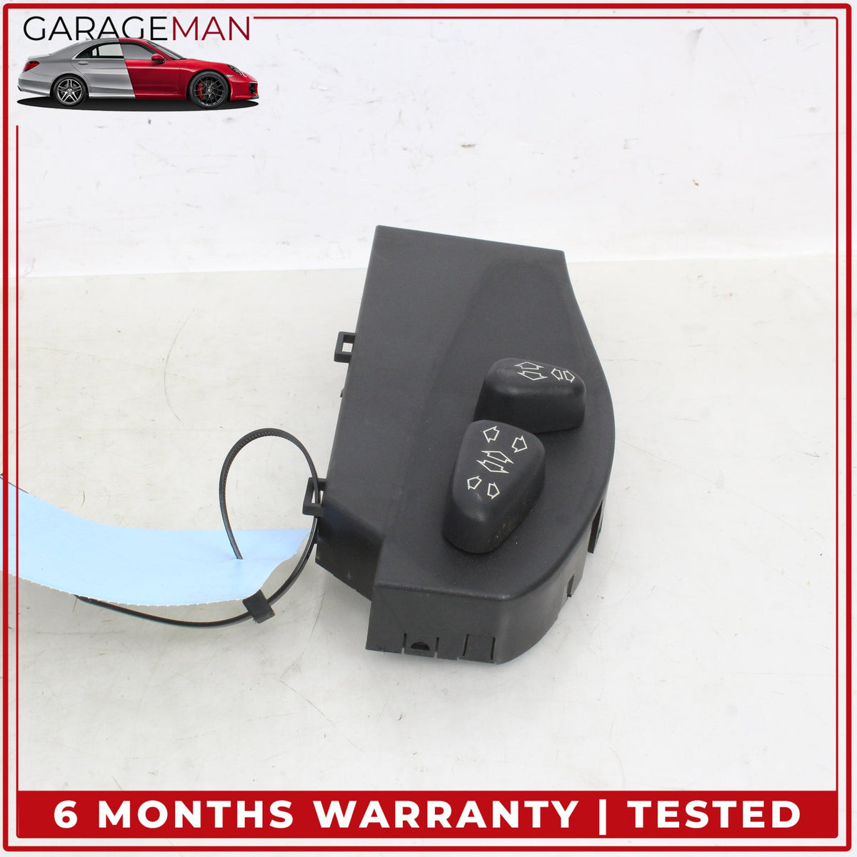 2004-2010 BMW 650i E64 Front Right Side Seat Adjustment Switch 8255384 OEM