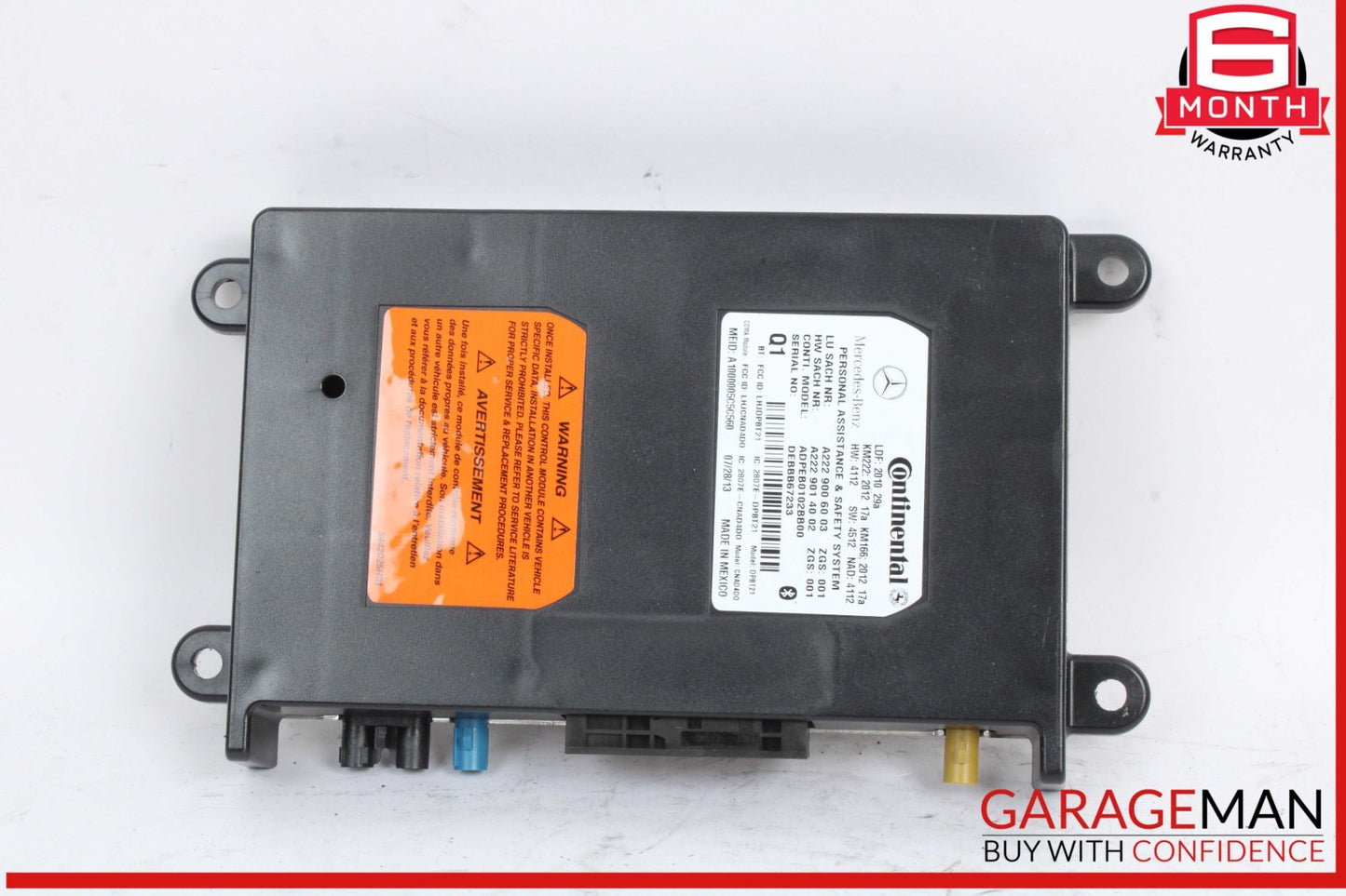 2012-2020 Mercedes-Benz E250 W212 Communication Control Module 2229006003