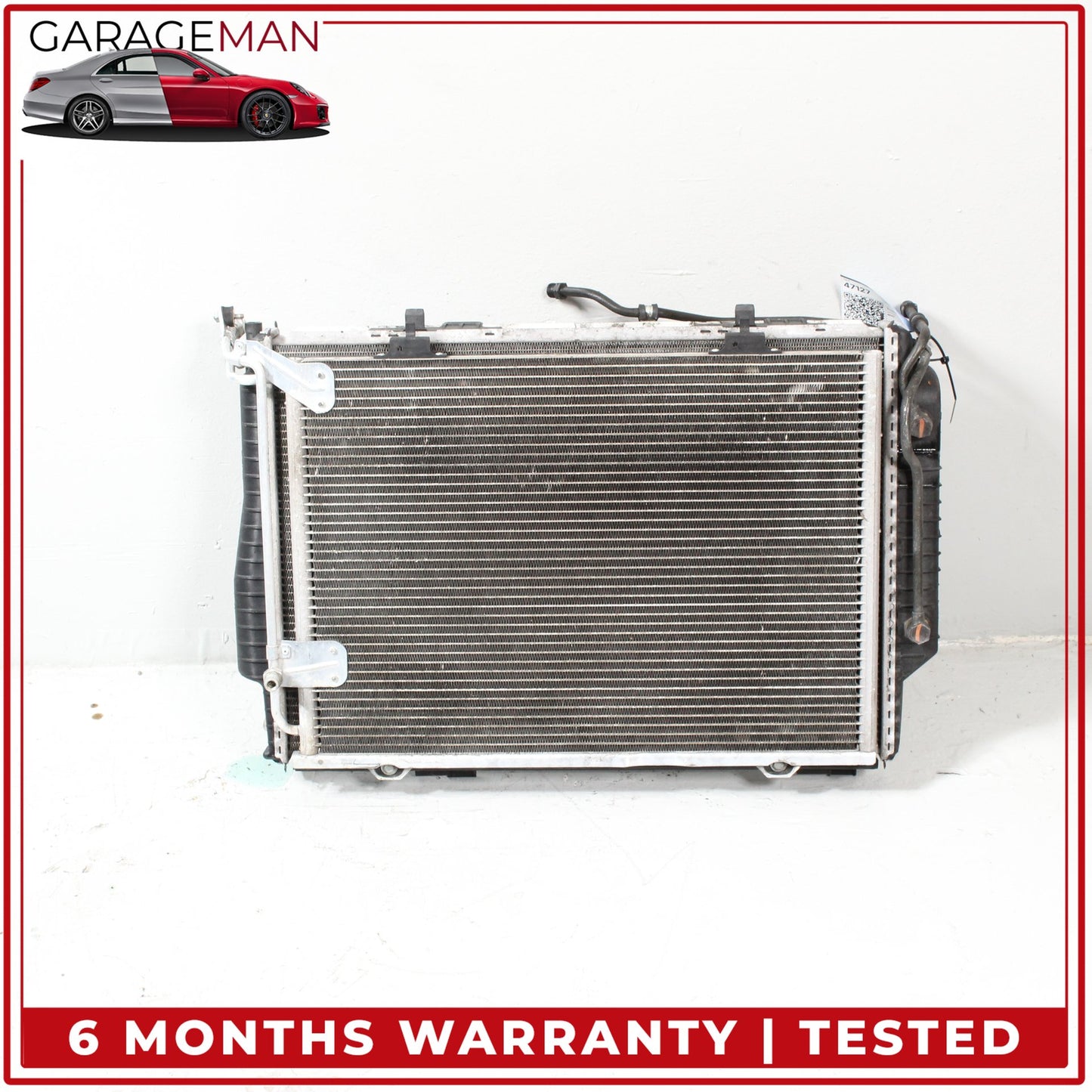 2001-2004 Mercedes-Benz SLK320 R170 Engine Cooling Radiator AC A/C Condenser Assembly 2025007803