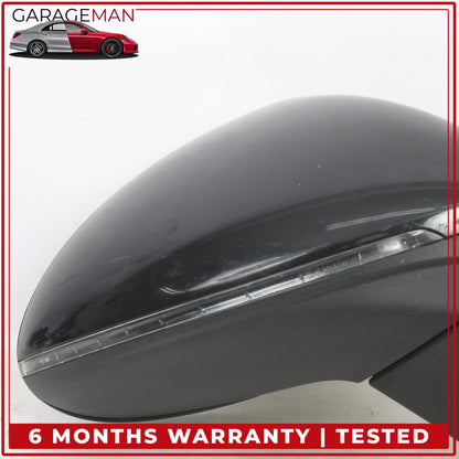 2015-2018 Porsche Cayenne 958 Right Door Rear View Mirror w/ Blind Spot OEM