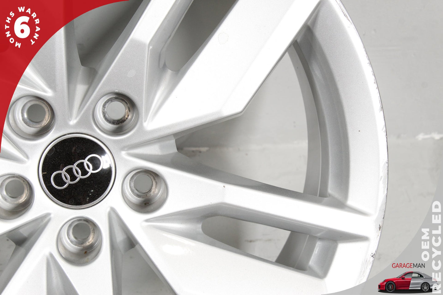 2020-2024 Audi Q5 Wheel Rim 5 Twin Spoke 8.0JX18H2 ET39 80A601025B OEM
