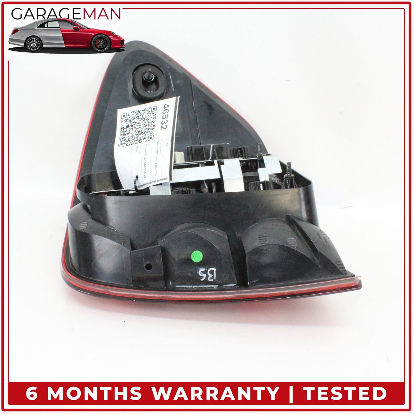 2006-2011 Mercedes W164 ML350 Rear Left Side Tail Light Lamp 1649061100 OEM
