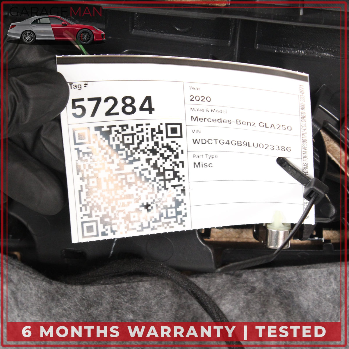 2015-2020 Mercedes X156 GLA250 Rear Left Side Interior Door Trim Panel OEM