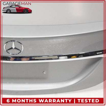 2015-2021 Mercedes W205 C300 Sedan Rear Trunk Lid Panel Silver Metallic OEM