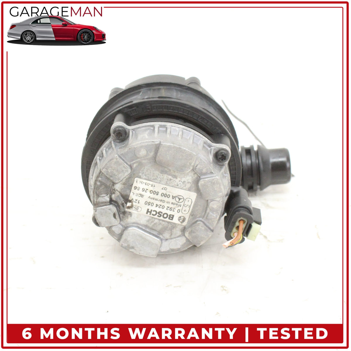 2015-2021 Mercedes W205 C300 Auxiliary AUX Circulation Water Pump 0005002686 OEM