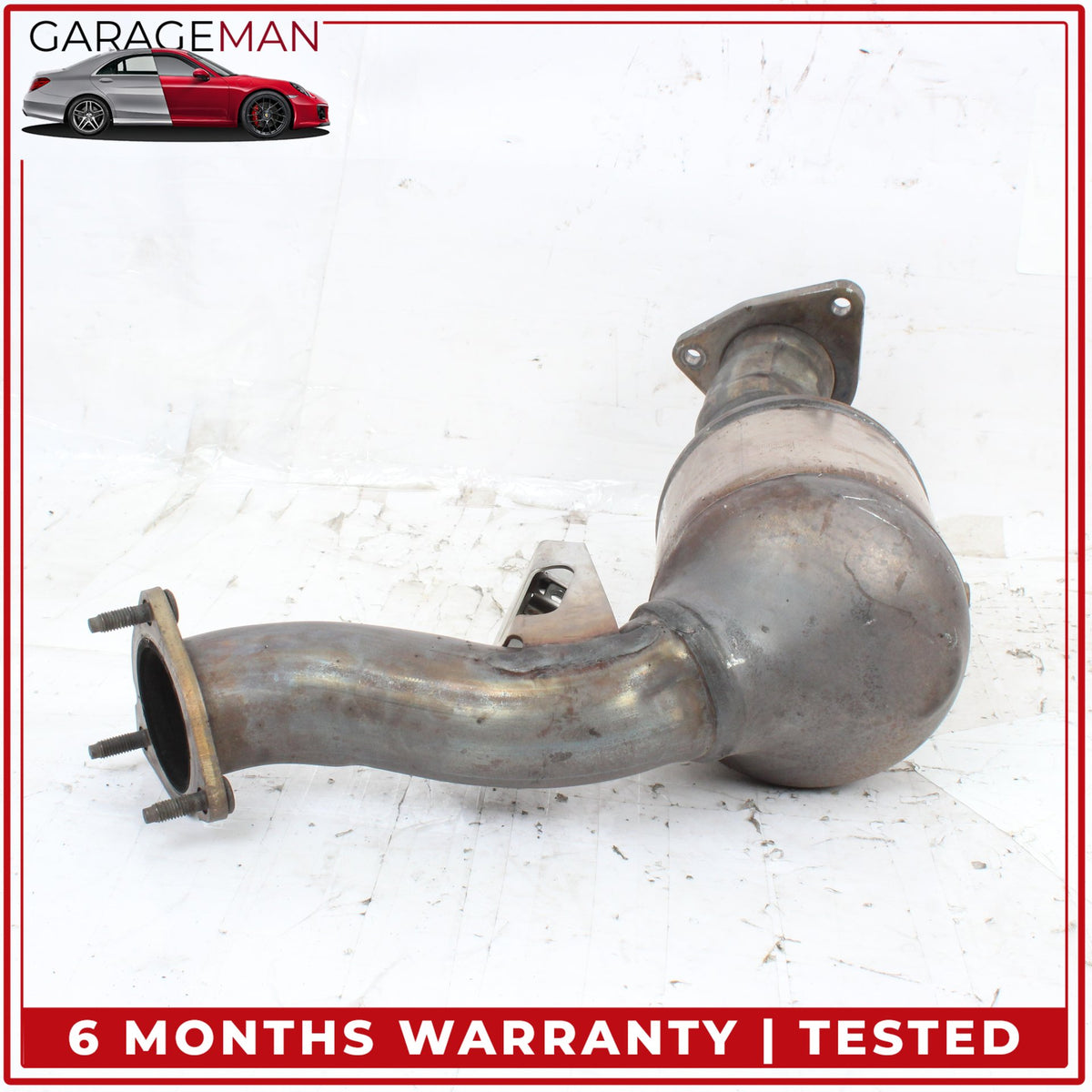 2014-2018 Audi A8 A6 A7 3.0L Engine Left and Right Side Exhaust Downpipe Set OEM
