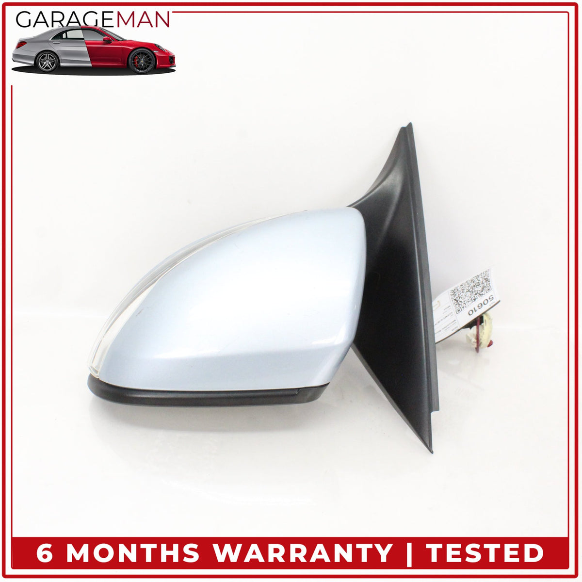 2015-2016 Mercedes W205 C300 Front Left Door Rear View Mirror w/ Blind Spot OEM