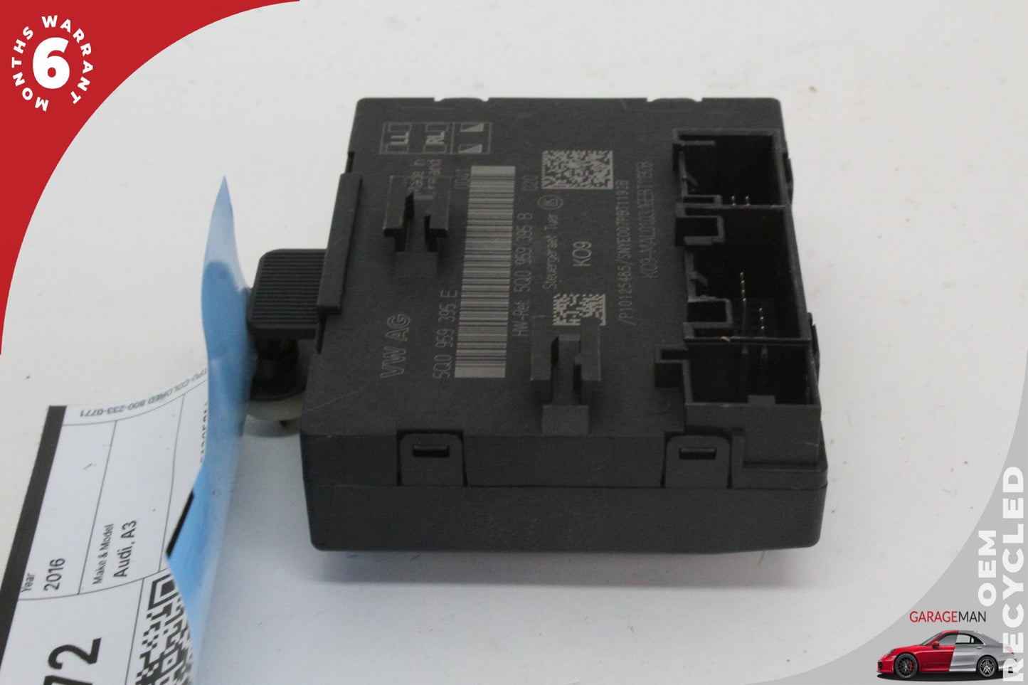 15-20 Audi A3 8V Sedan Window Control Module Right/Left 5Q0959395E Genuine