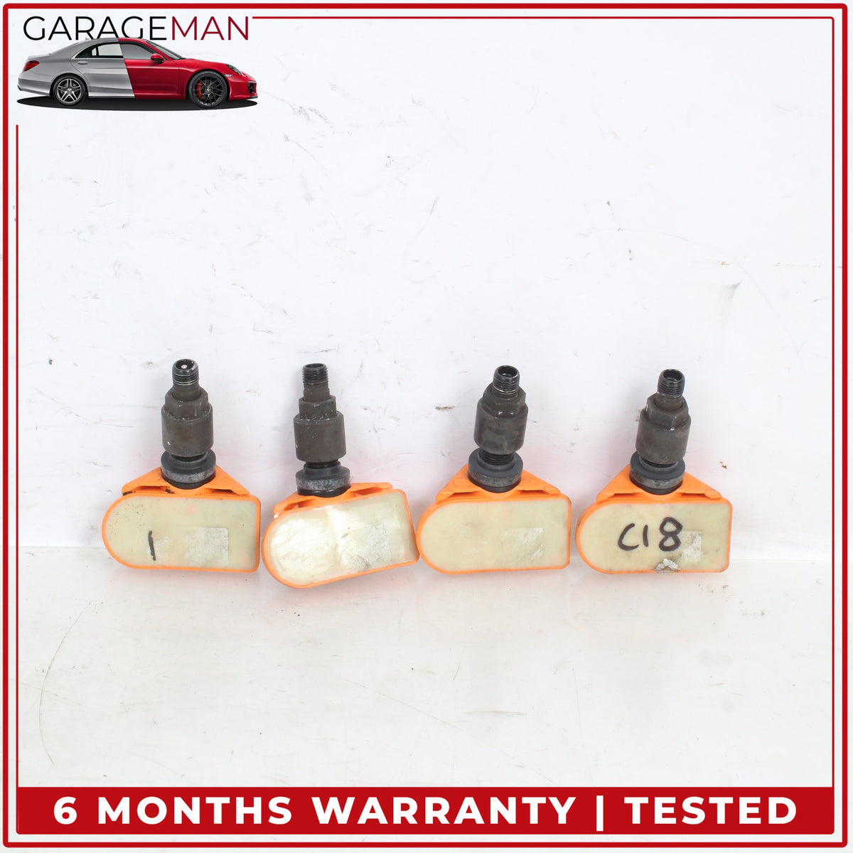 2015-2024 Porsche Macan 95B TPMS Tire Pressure Sensors Set of 4 5Q0907275F OEM