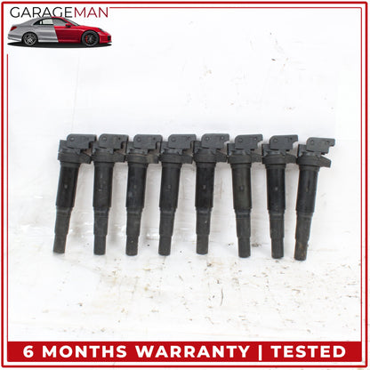 2012-2019 BMW 650i 550i 4.4L V8 N63 Engine Motor Ignition Coils Set of 8 OEM