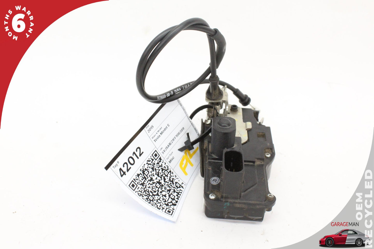 2012-2020 Tesla Model S Front Right Side Door Lock Actuator 600891200C OEM