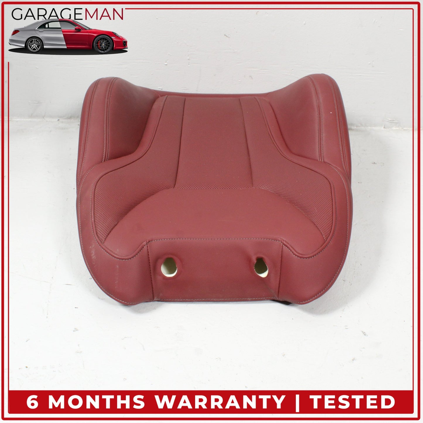 2019-2025 BMW 330i M340i Front Left Driver Side Top Upper Seat Cushion Red OEM