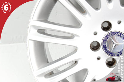 2007-2009 Mercedes W211 E350 E550 Rear Wheel Rim 9JX18H2 ET39 2114015402 OEM