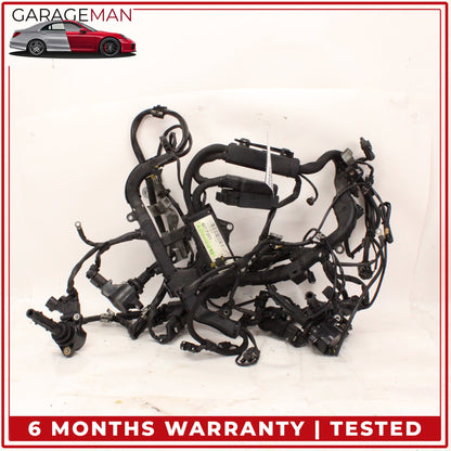 2006-2009 Mercedes W203 C230 Engine Wiring Harness w/ Ignition Coils OEM