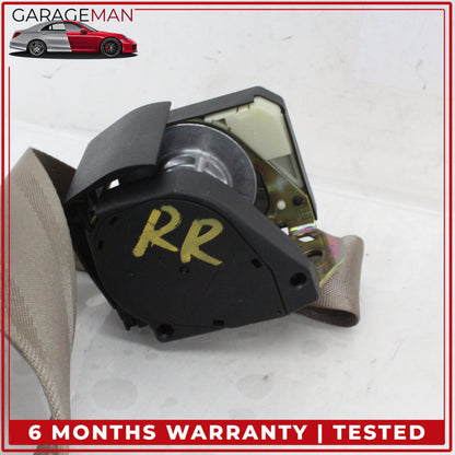1997-2003 Jaguar XK8 XKR Rear Left or Right Side Seat Belt Retractor Beige OEM