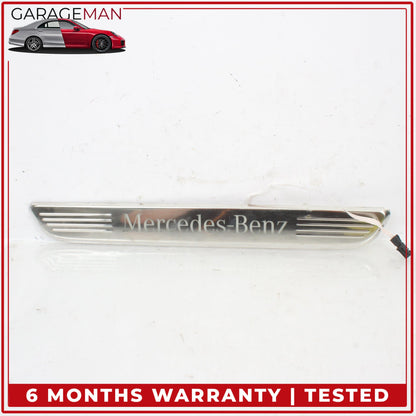 2015-2023 Mercedes W205 C300 Front Left and Right Door Sill Scuff Plates OEM