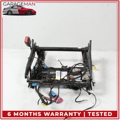 2015-2023 Mercedes W205 C300 C400 Front Left Seat Rail Track Frame w/ Motors OEM