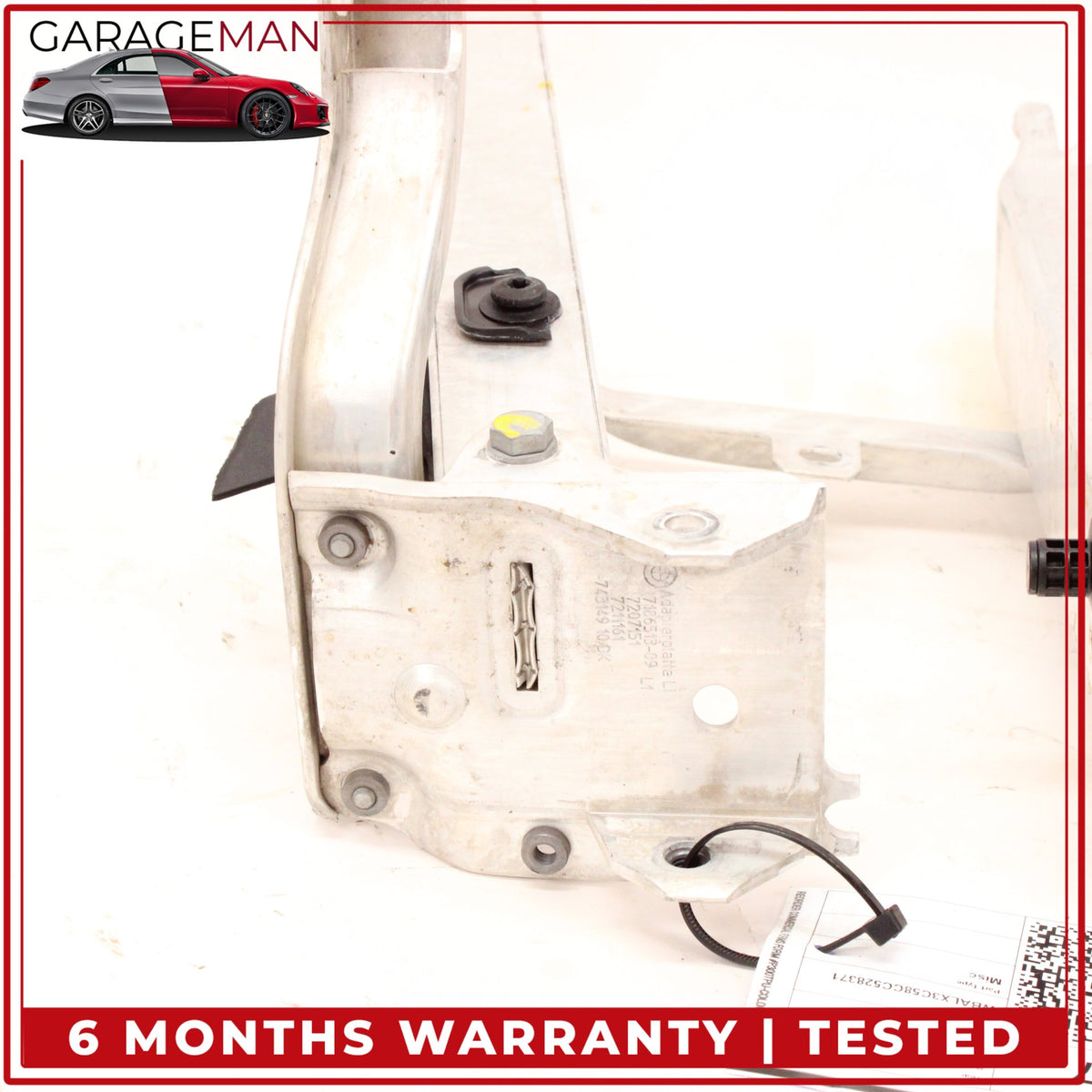 2012-2019 BMW 650i F13 Front Left Side Bumper Support Bracket 7186513-09 OEM