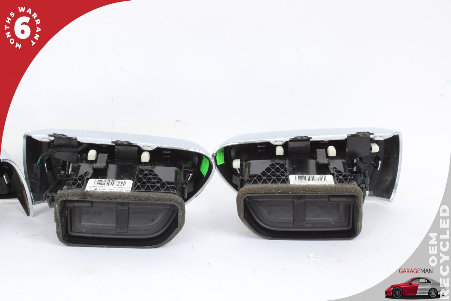 2011-2018 Porsche Cayenne 958 Front Dash Center Left &amp; Right AC Air Vent Set OEM