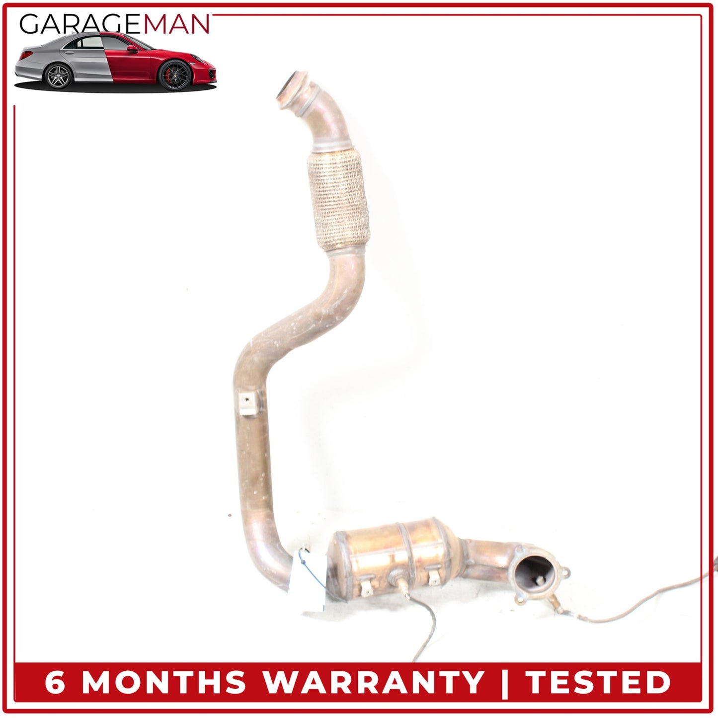 2014-2019 Mercedes-Benz CLA250 W117 Sedan Exhaust Downpipe 2464900514 OEM