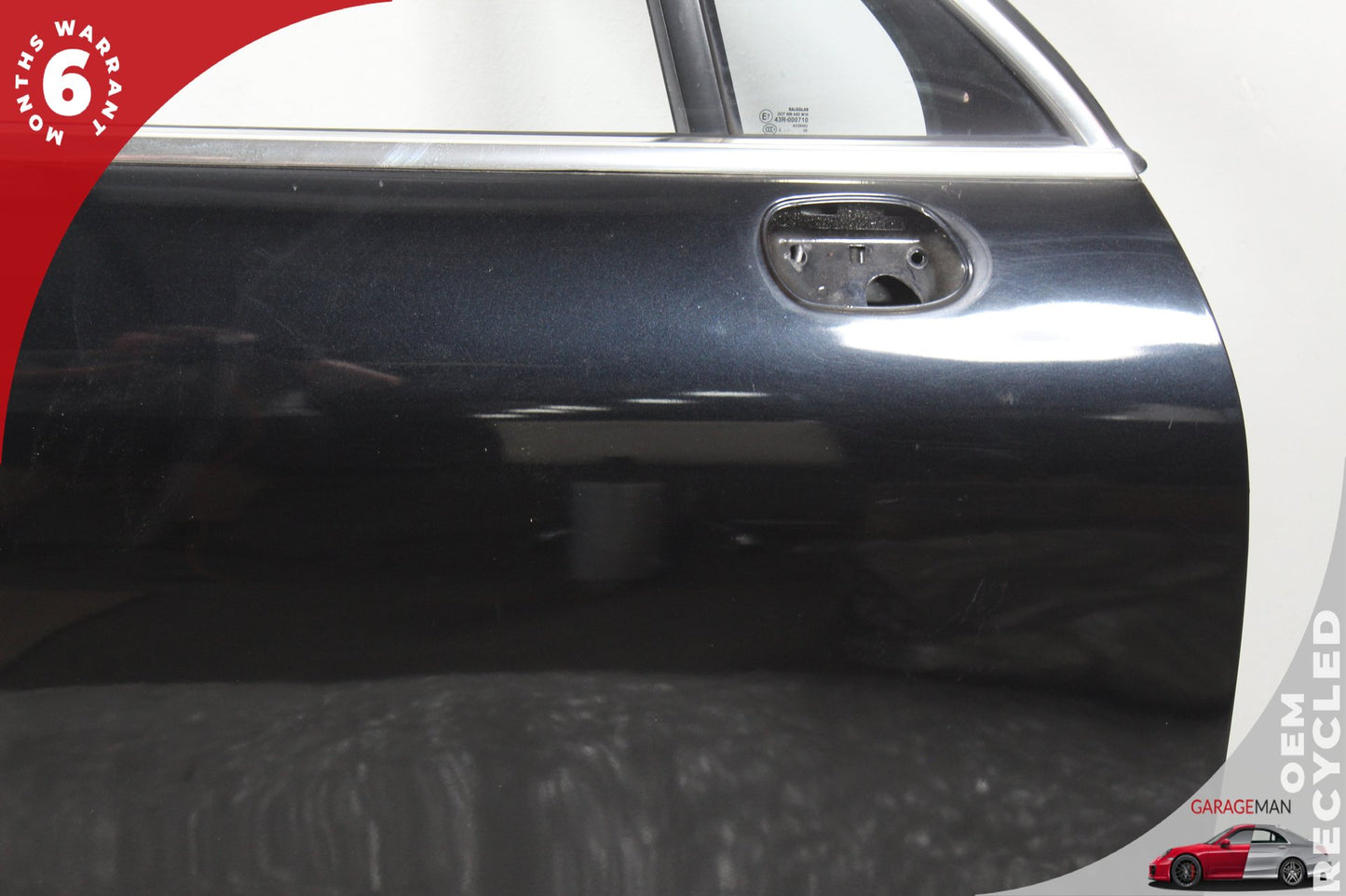 2011-2018 Porsche Cayenne 958 Front Right Passenger Side Door Shell Black OEM