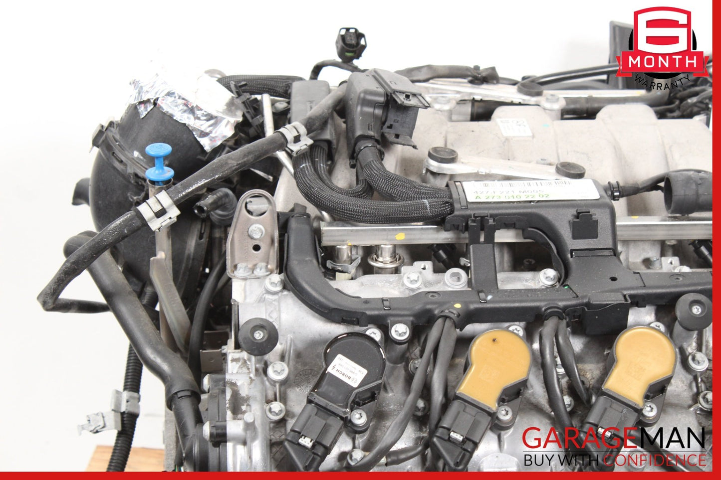 2007-2011 Mercedes-Benz S550 W221 AWD 5.5L Engine Motor 273968 30 148802 118686 Miles OEM