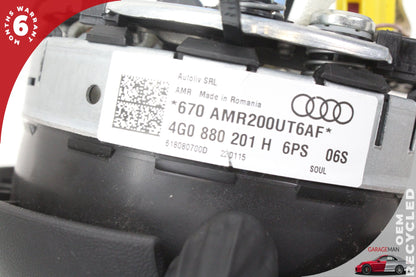 2012-2018 Audi A6 C7  Steering Wheel Airbag 4G0880201H OEM