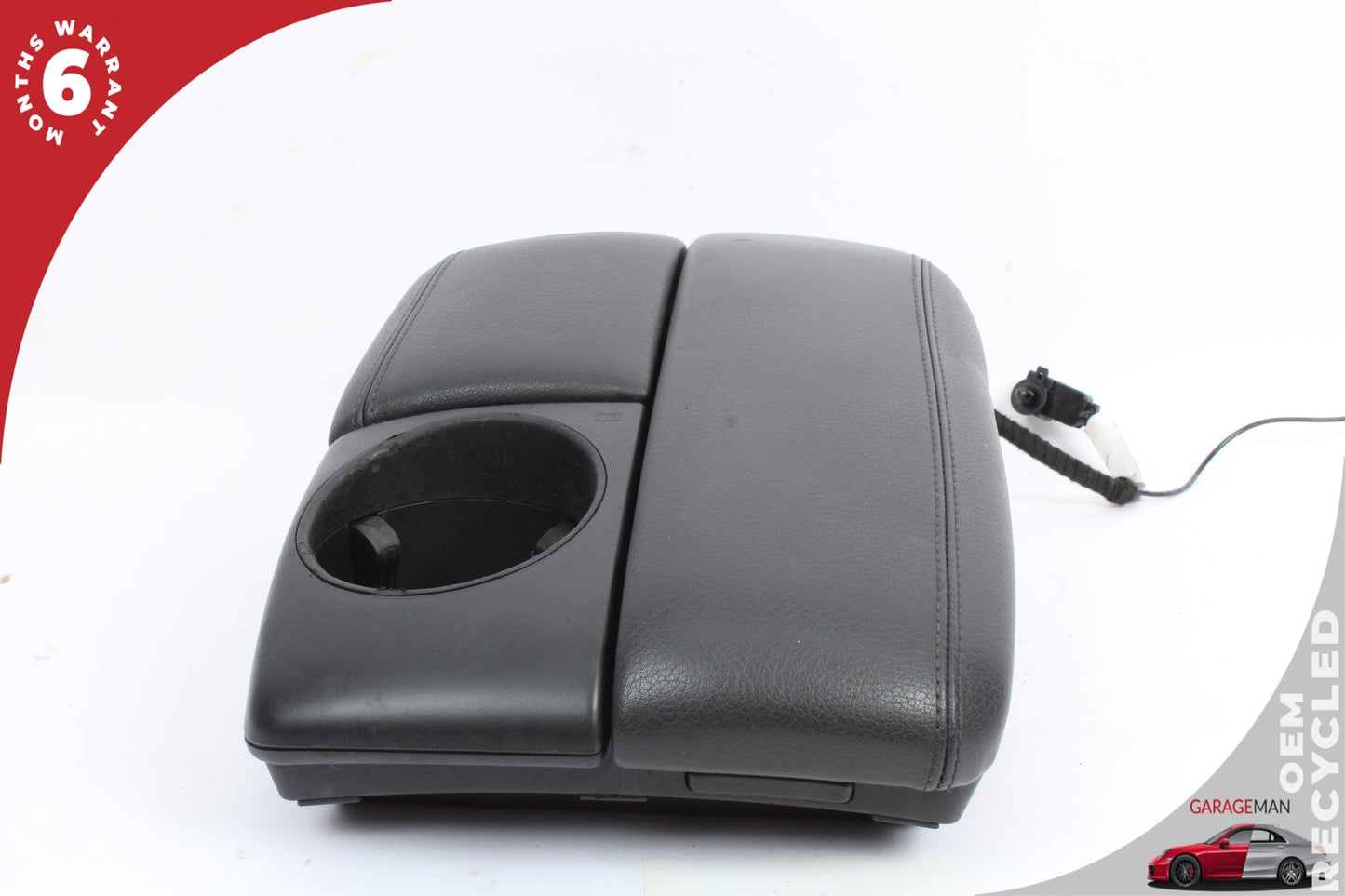 2007-2015 Audi Q7 Front Center Console Arm Rest Lid w/ Cup Holder 4L1864207 OEM