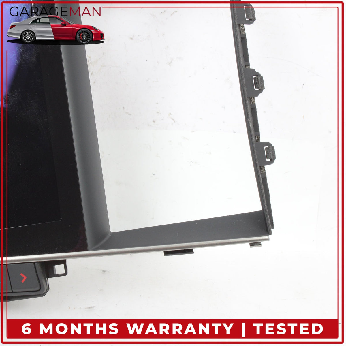 2017-2020 Infiniti Q50 V37 Red Sport Climate Control Radio Panel 253914HB3D OEM