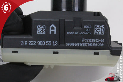 2014-2018 Mercedes W205 C350e Ignition Switch Module w/ Key 2229003512 OEM