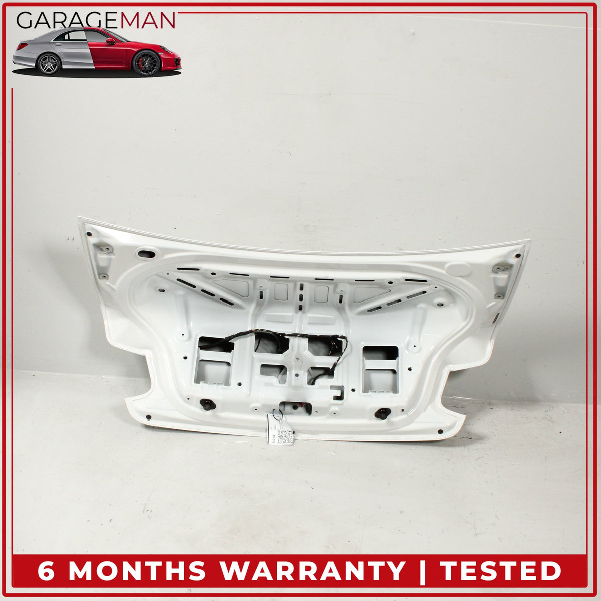2014-2021 BMW 230i F22 Coupe Rear Trunk Lid Panel Assembly Alpine White OEM