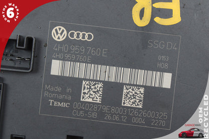 2011-2018 Audi A8 S8 Front Left or Right Side Seat Control Module 4H0959760E OEM