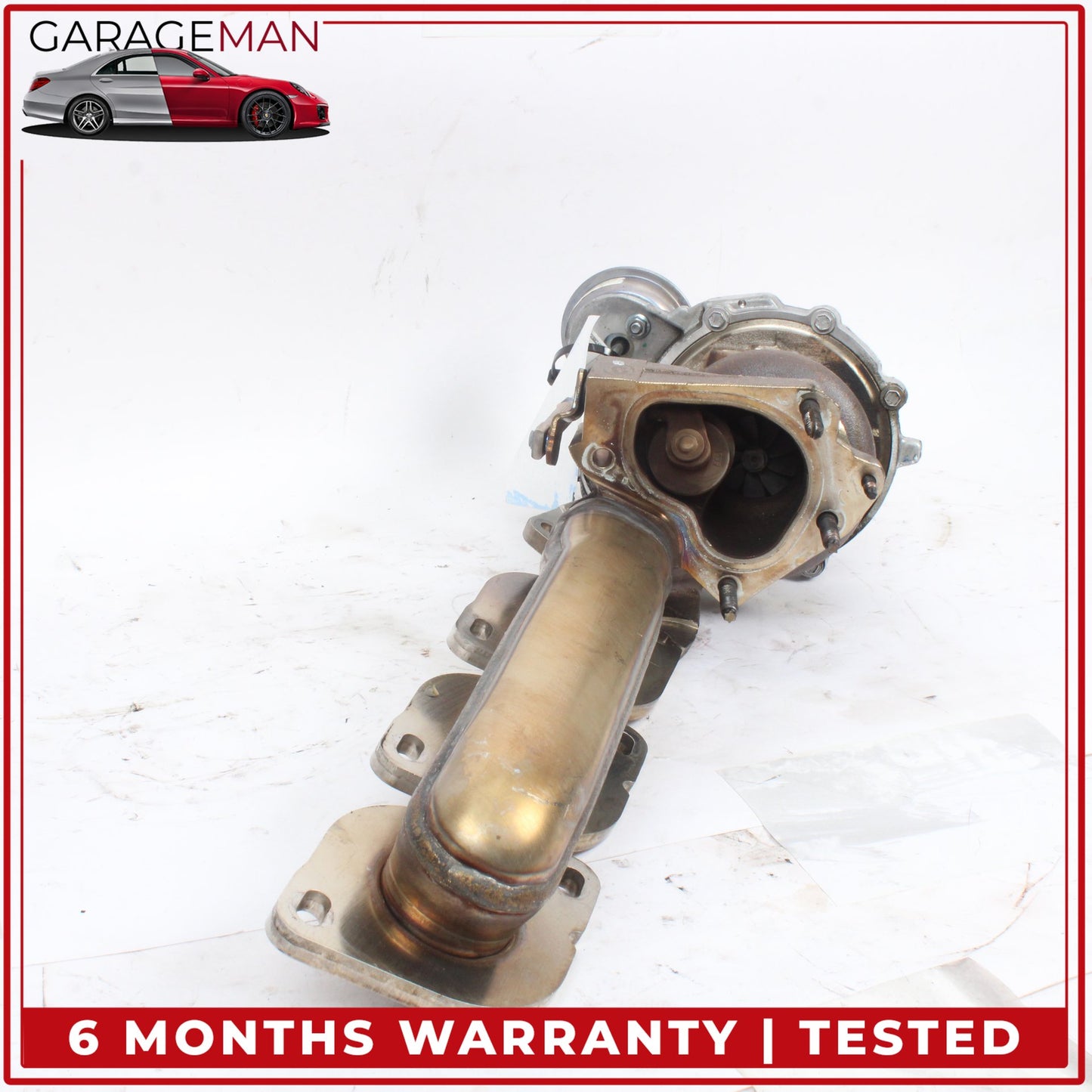 12-18 Mercedes-Benz CLS550 W218 Right Side Turbo Turbocharger w/ Manifold 41k