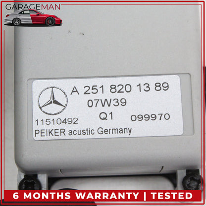 2006-2012 Mercedes X164 GL550 Audio Radio Sound Amplifier AMP 2518201389 OEM