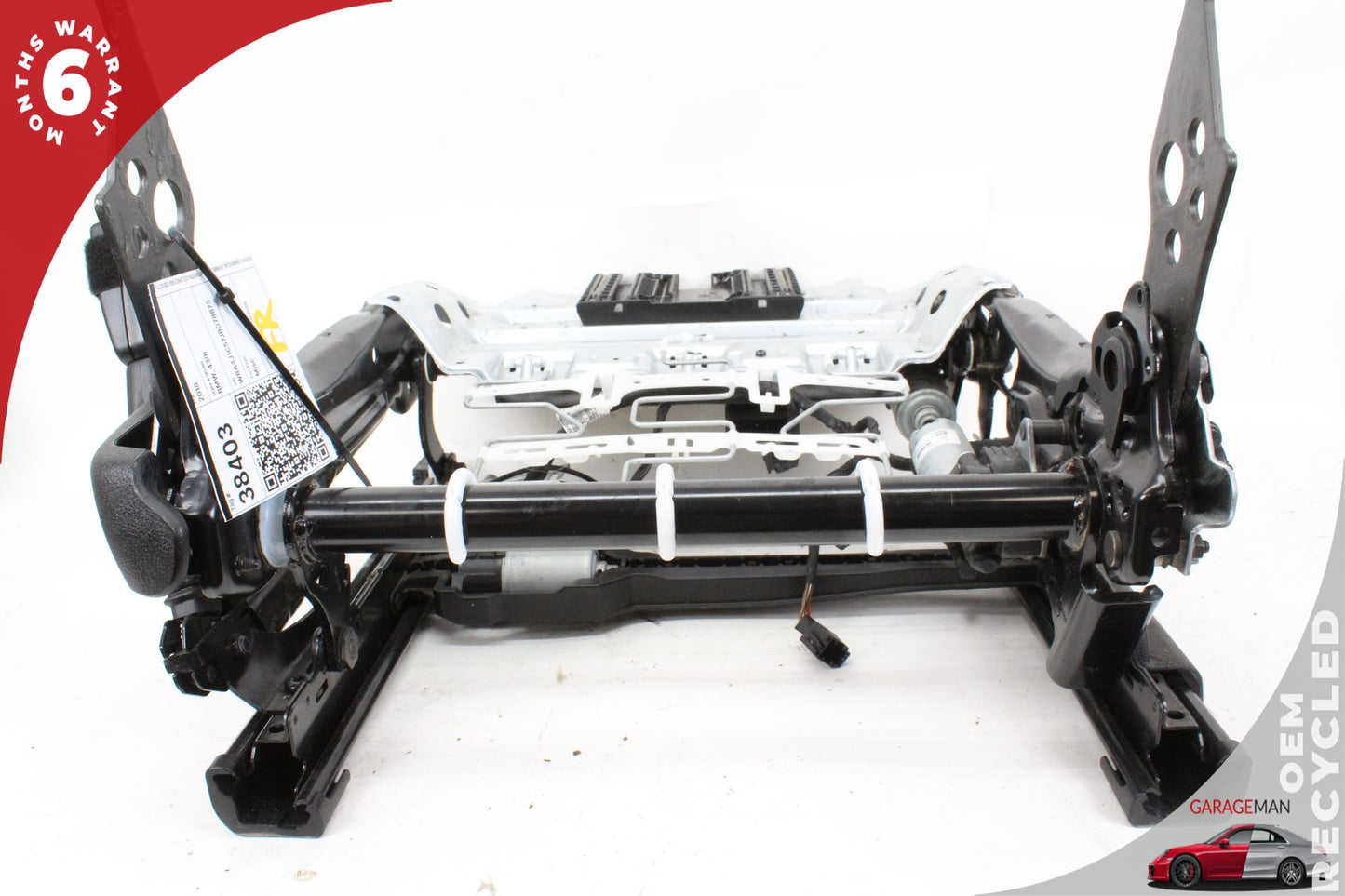 2012-2020 BMW 430i F36 Front Right Side Seat Track Rail Frame w/ Motor & Buckle