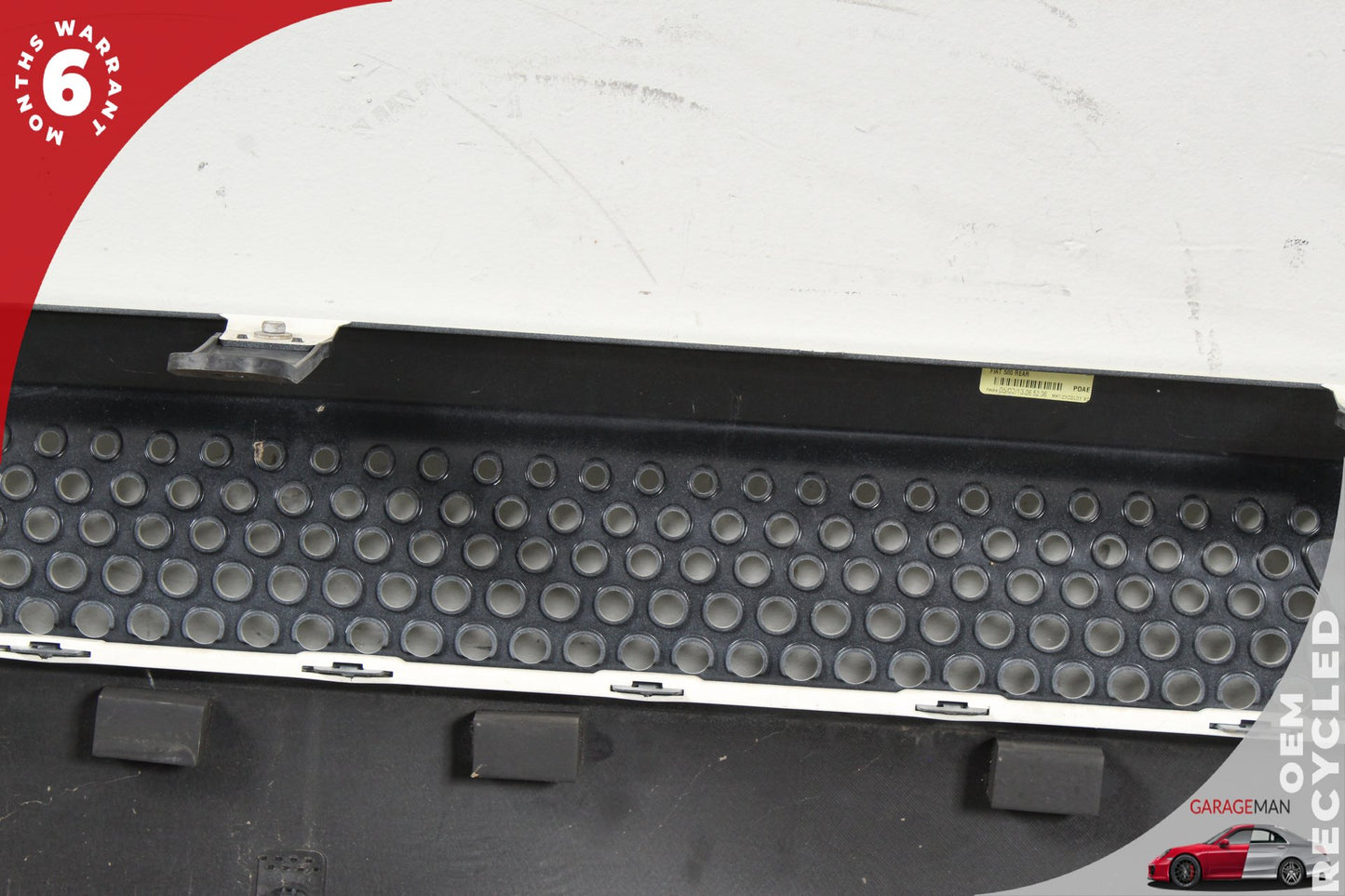 2013-2017 Fiat 500e Hatchback Rear Bumper Cover White 55110701 OEM