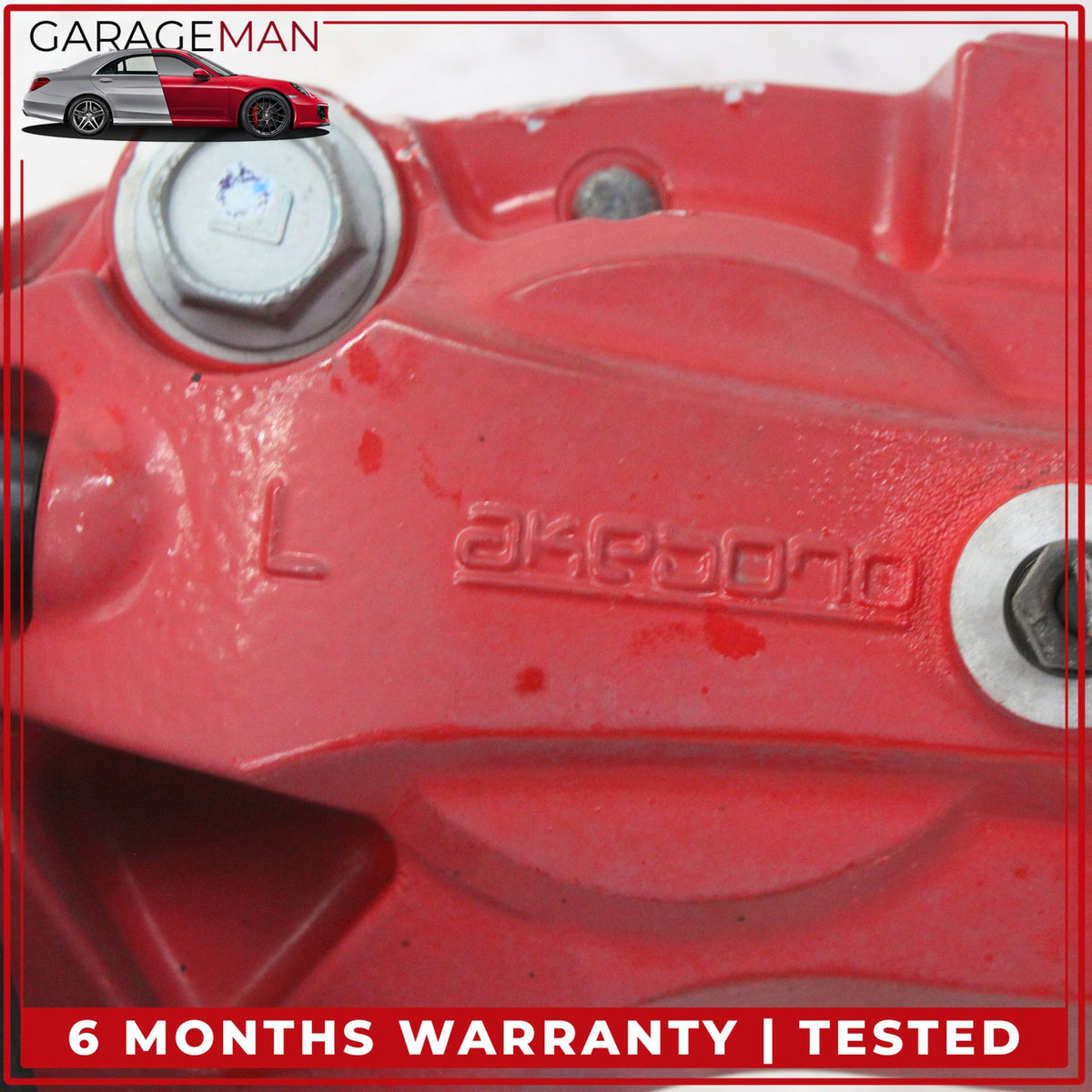 2016-2024 Infiniti Q50 Q60 Front Left and Right Side Brake Caliper Red Sport OEM