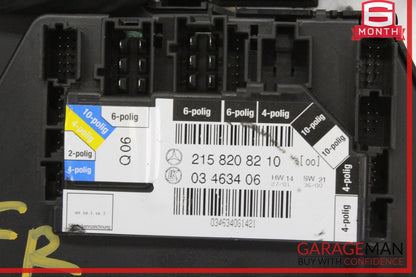 2000-2006 Mercedes CL55 AMG Front Right Seat Control Memory Switch 2158208210