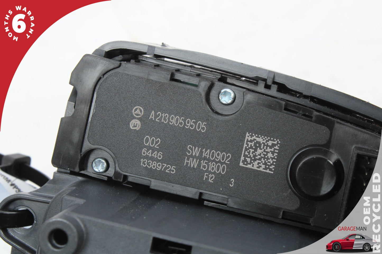17-19 Mercedes-Benz E400 W213 Center Console Multi Function Switch Control 2139008310