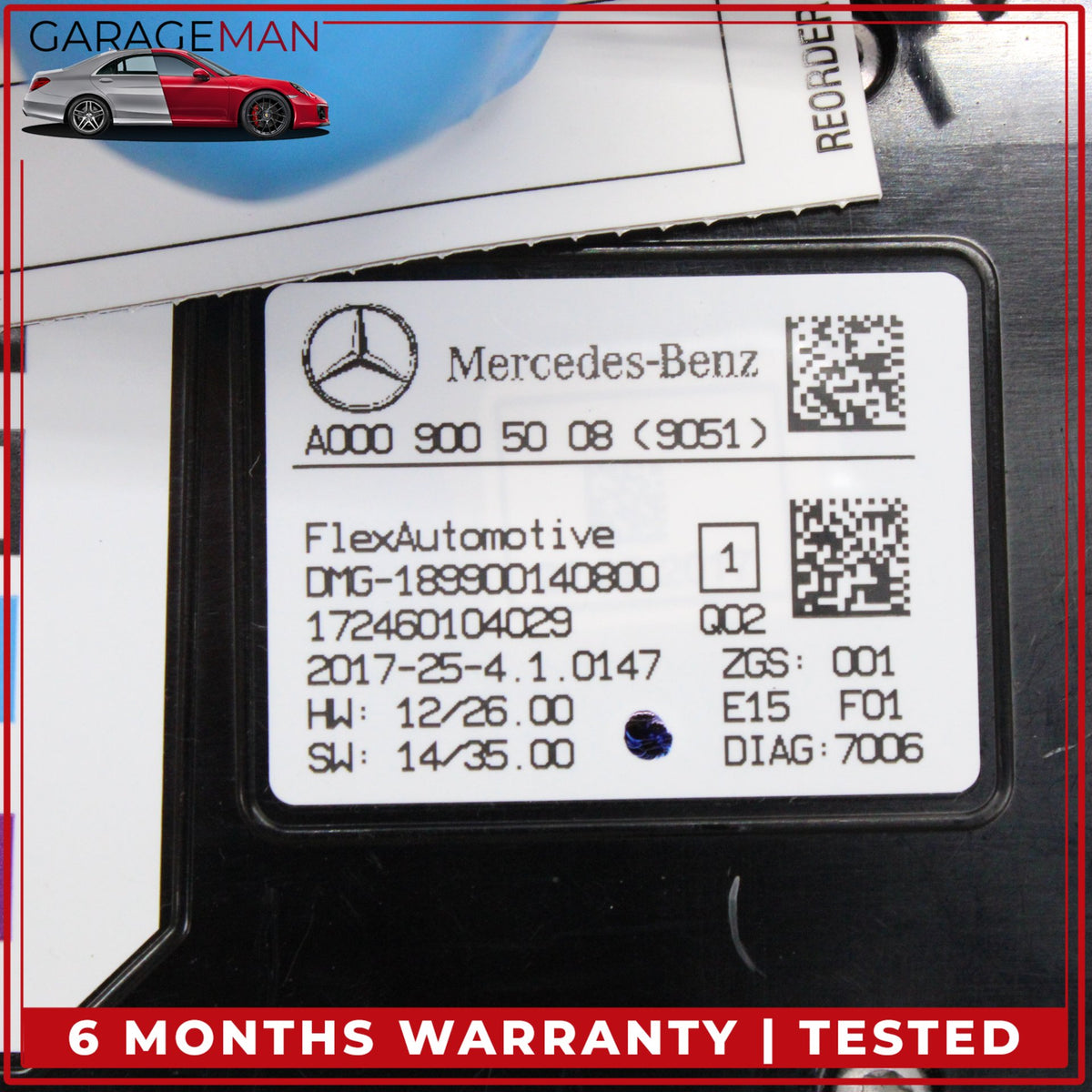 2014-2019 Mercedes-Benz CLA250 C117 Overhead Dome Light Lamp 0009005008 OEM