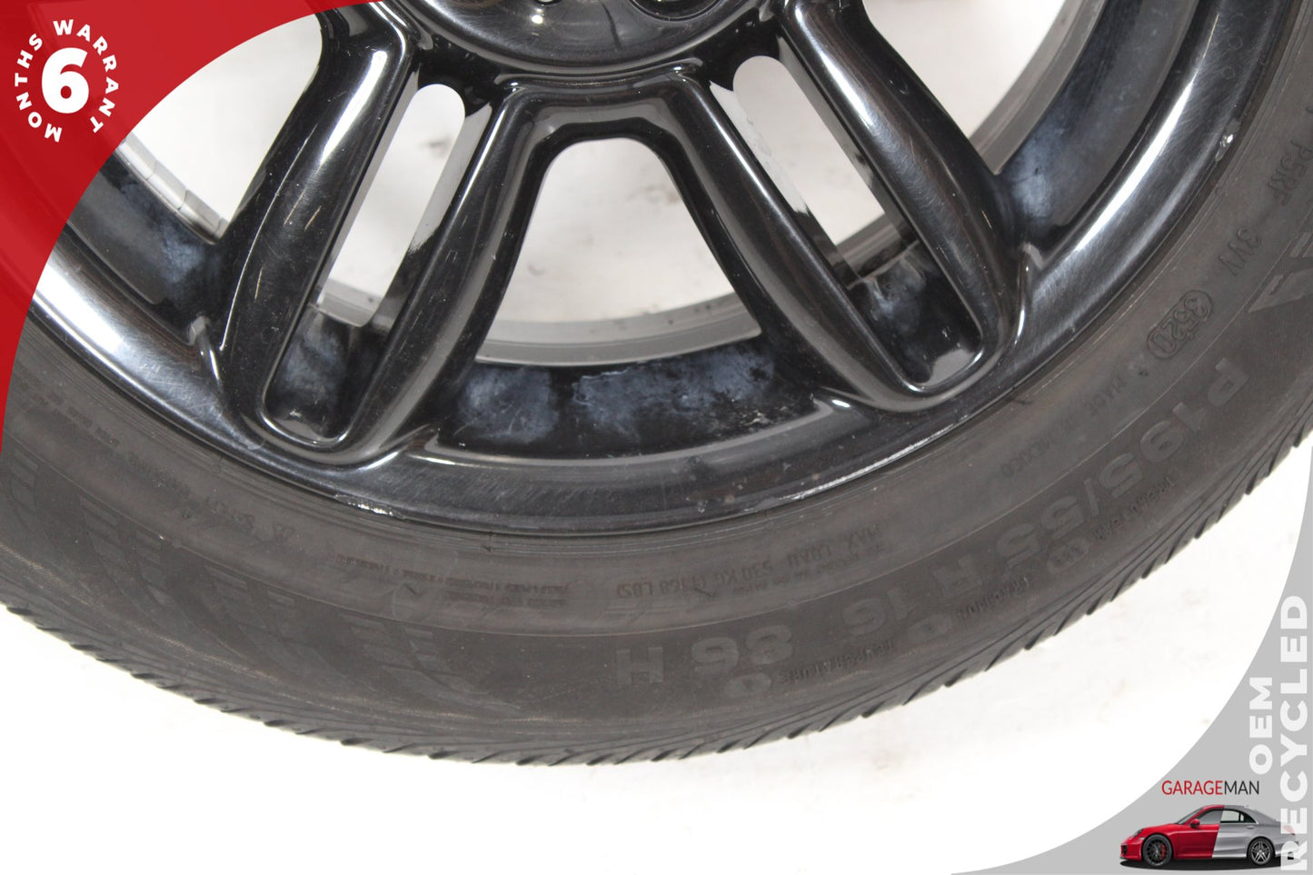 2011-2015 Mini Cooper Front or Rear Wheel Rim w/ Tire 6.5JX16H2 ET48 6791940 OEM