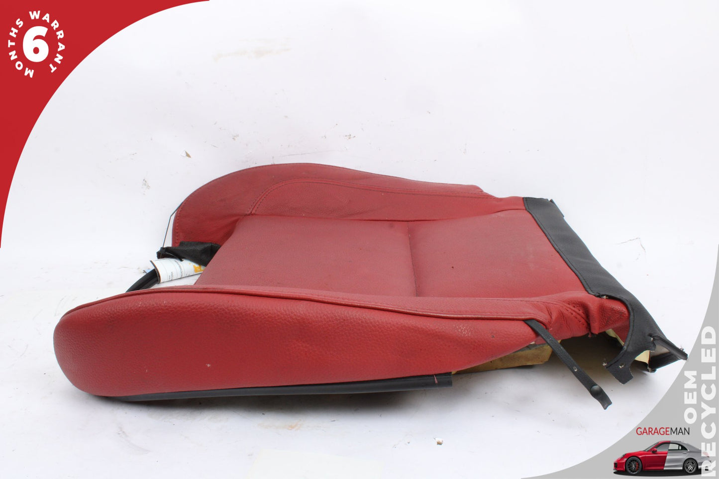 2007-2013 BMW 335is 328i Front Right Lower Bottom Seat Cushion Red 7253056 OEM