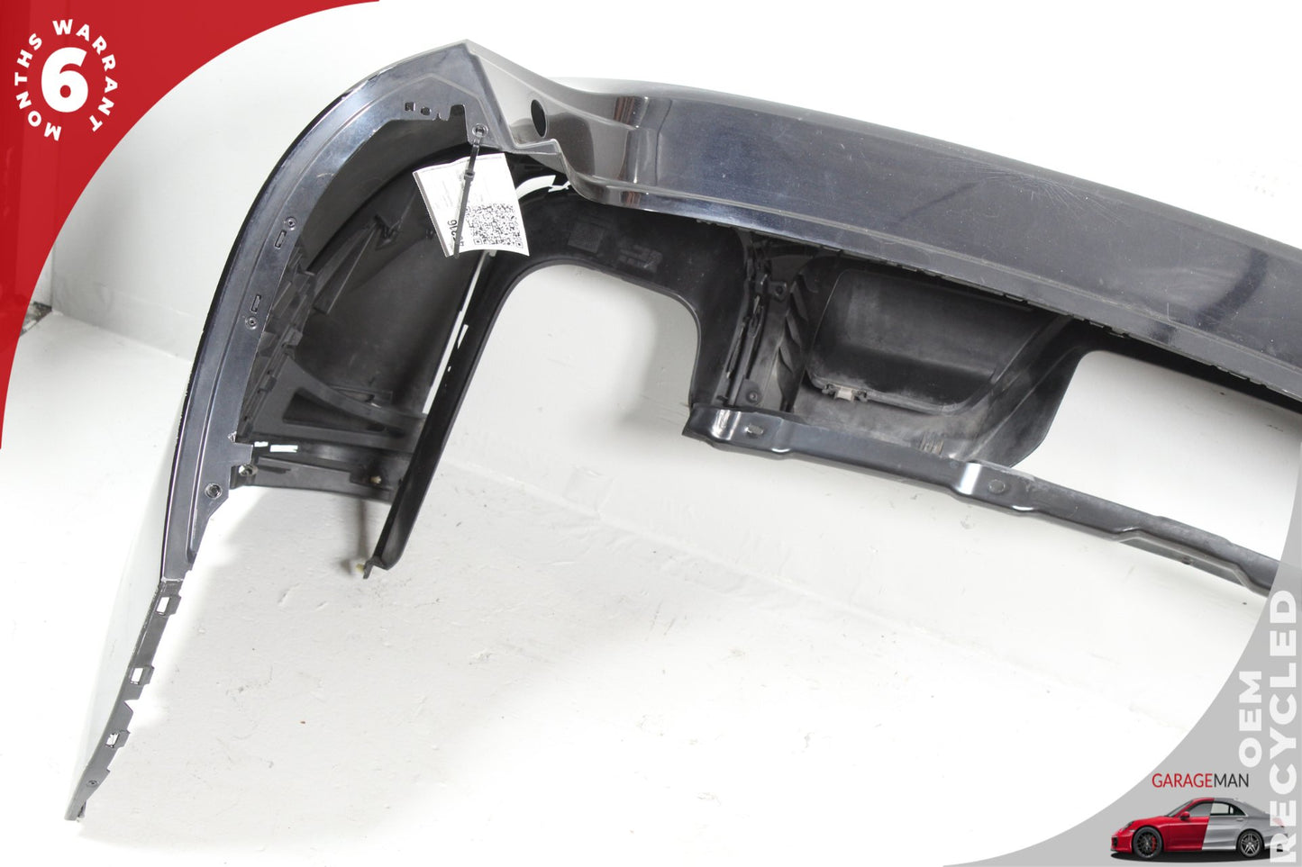 2011-2014 Porsche Cayenne 958 S Hybrid Rear Bumper Cover 95850541110 Jet Black Metallic