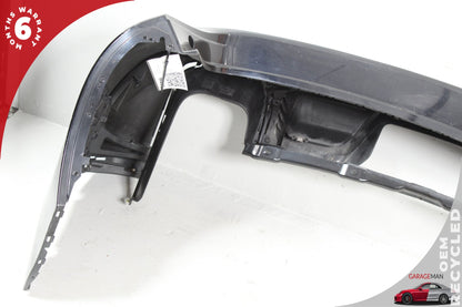 2011-2014 Porsche Cayenne 958 S Hybrid Rear Bumper Cover 95850541110 Jet Black Metallic