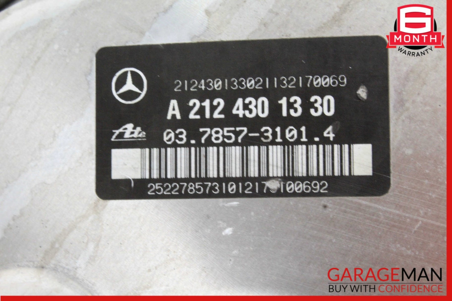 2014-2018 Mercedes-Benz E250 W212 Power Brake Booster 2124301330