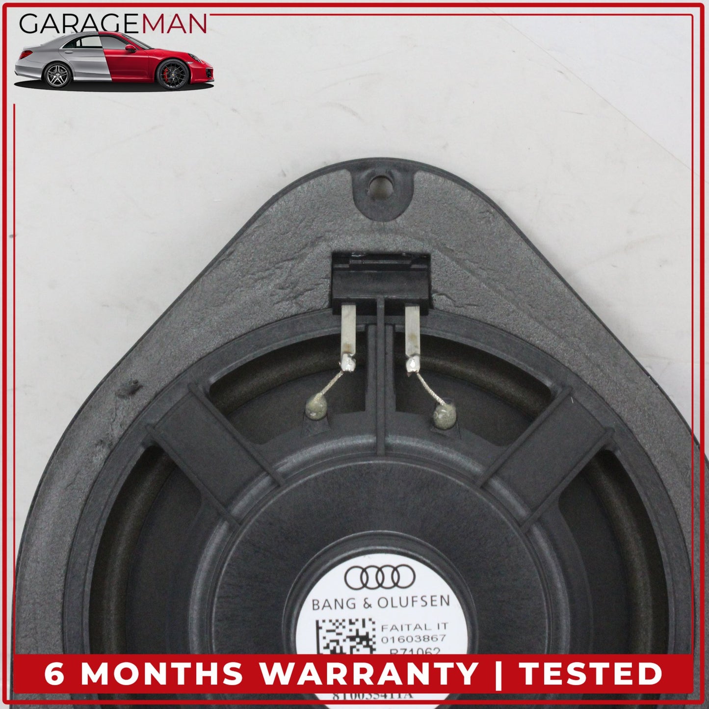 2009-2016 Audi A5 8T Sedan Rear Left and Right Side Door Speaker 8T0035411A OEM